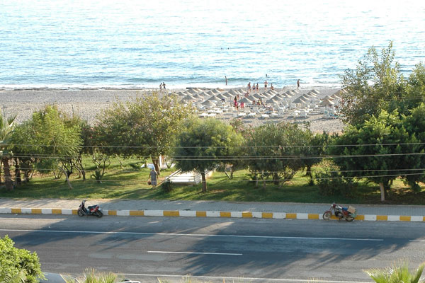 Sun Fire Beach